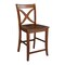 International Concepts Vineyard Counter Height Stool, 24" Seat Height, Espresso S581-142 - alternate 5